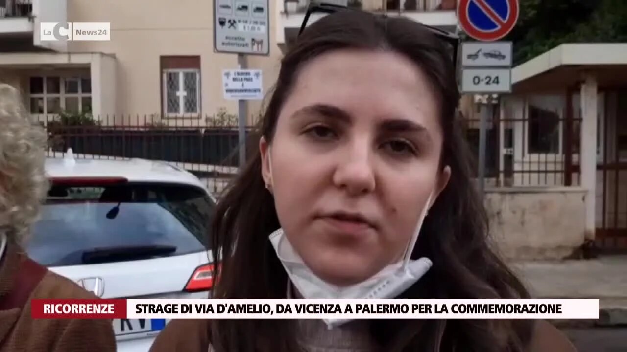 Strage Di Via D Amelio Da Vicenza A Palermo Per La Commemorazione