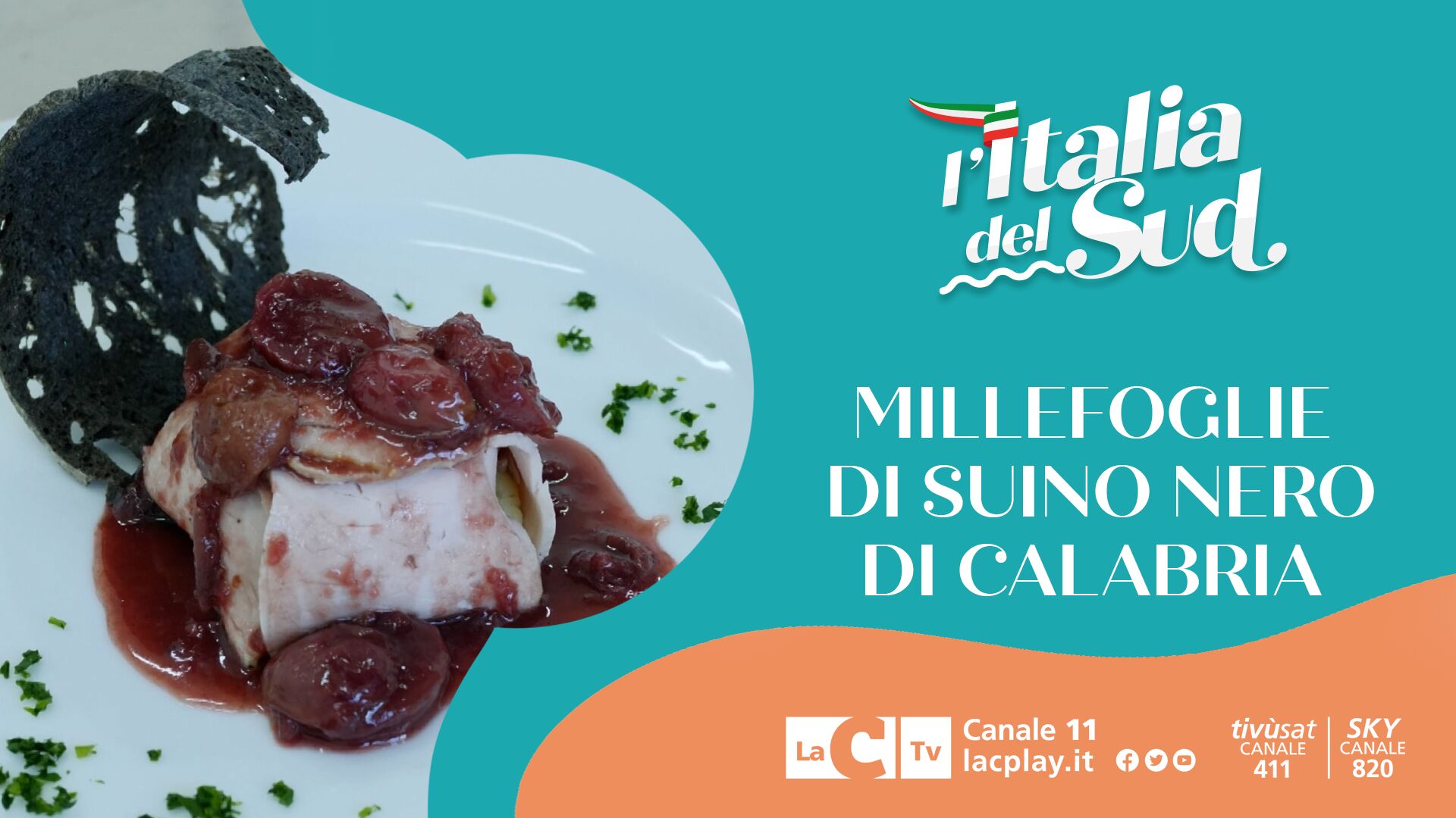 L'Italia del Sud - Millefoglie di suino nero