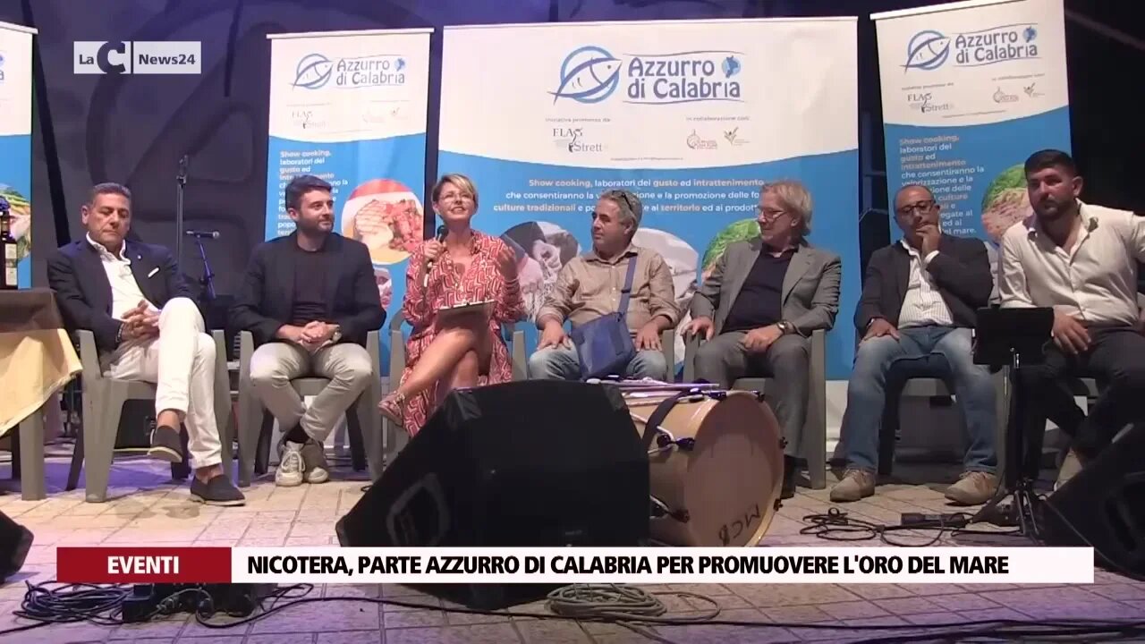 Nicotera, parte Azzurro di Calabria per promuovere l'oro del mare