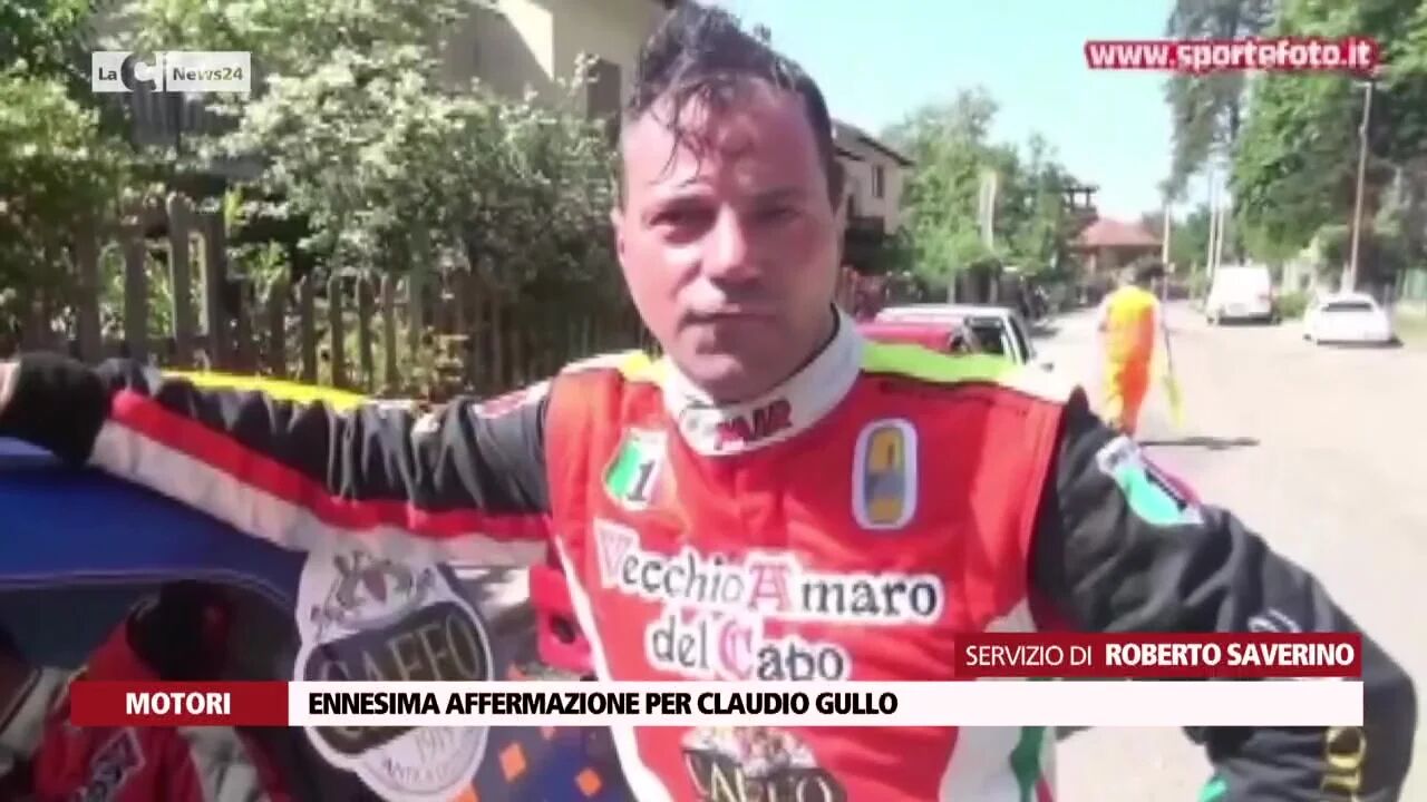 Ennesima affermazione per Claudio Gullo