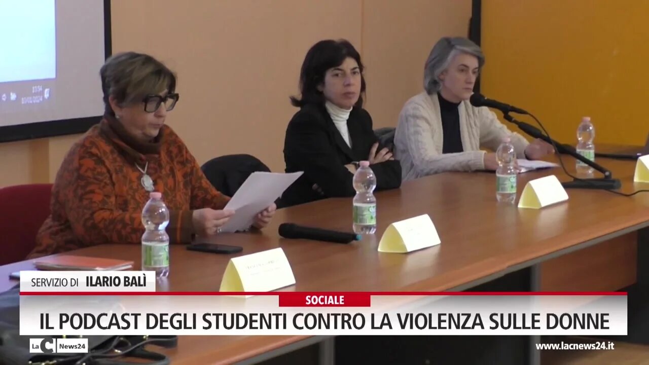 Il podcast degli studenti contro la violenza sulle donne