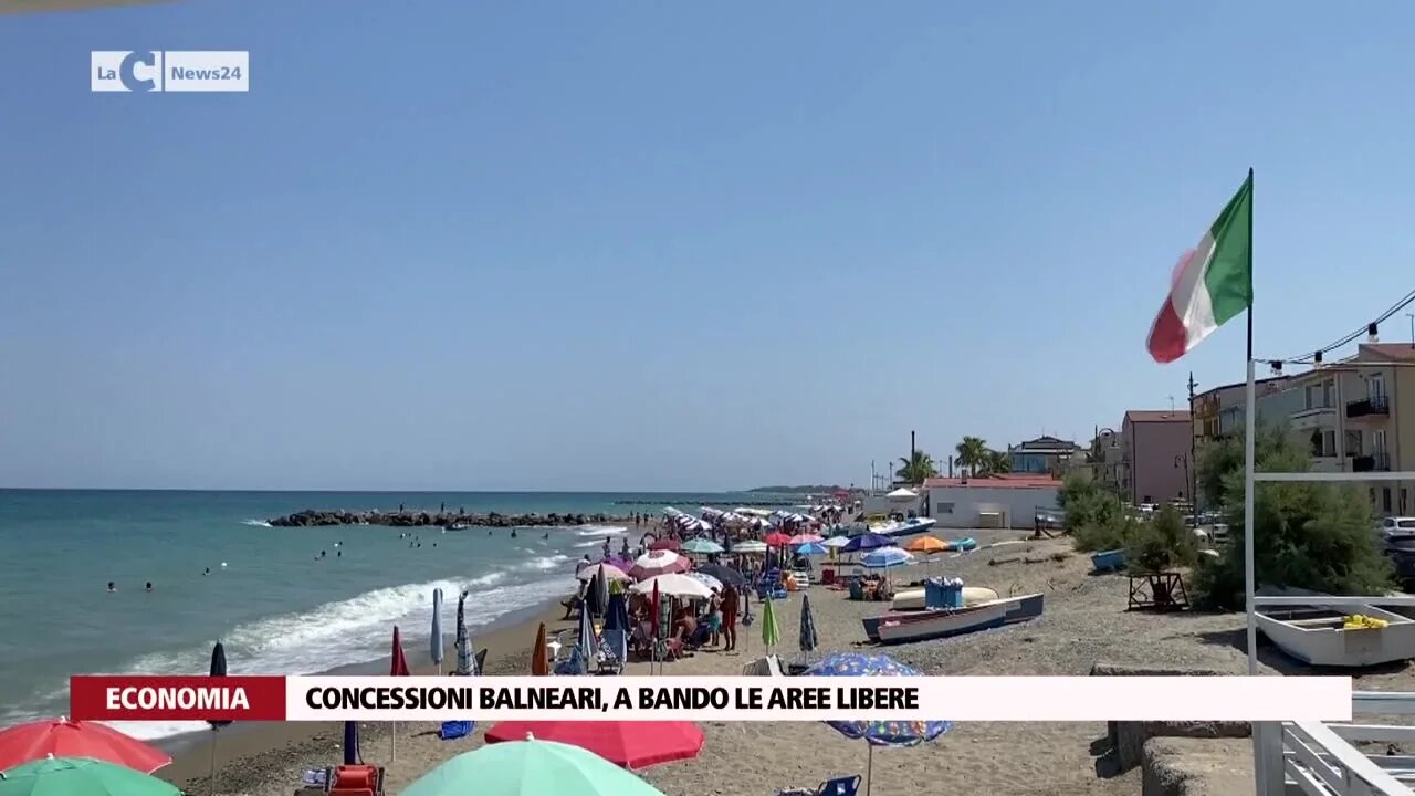 Concessioni balneari, a bando le aree libere