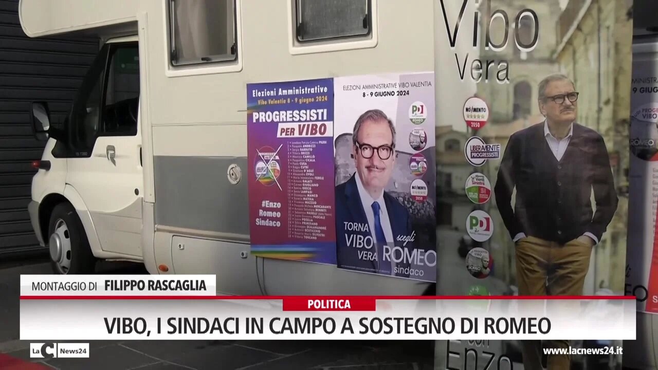 Vibo, i sindaci in campo a sostegno di Romeo