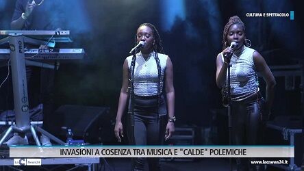 RUBRICA CULTURA E SPETTACOLO_INVASIONI A COSENZA TRA MUSICA E CALDE POLEMICHE