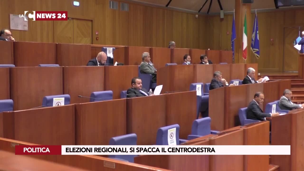 Elezioni regionali, si spacca il centrodestra