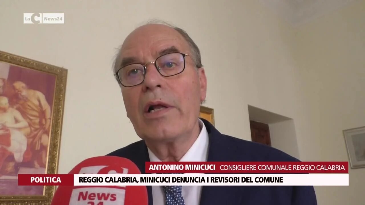 Reggio Calabria, Minicuci denuncia i revisori del comune