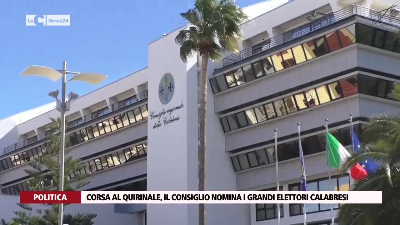 Corsa al Quirinale, il Consiglio nomina i grandi elettori calabresi