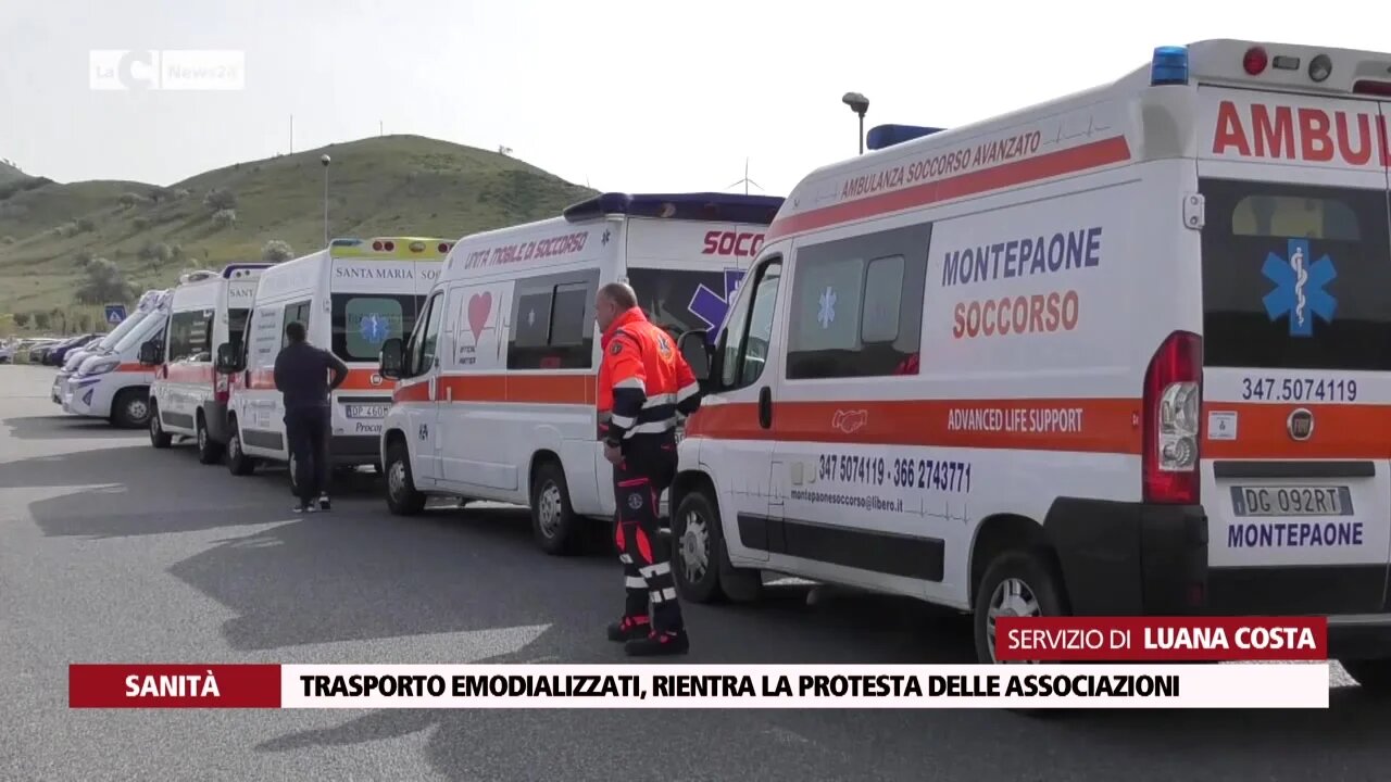 Trasporto emodializzati, rientra la protesta delle associazioni