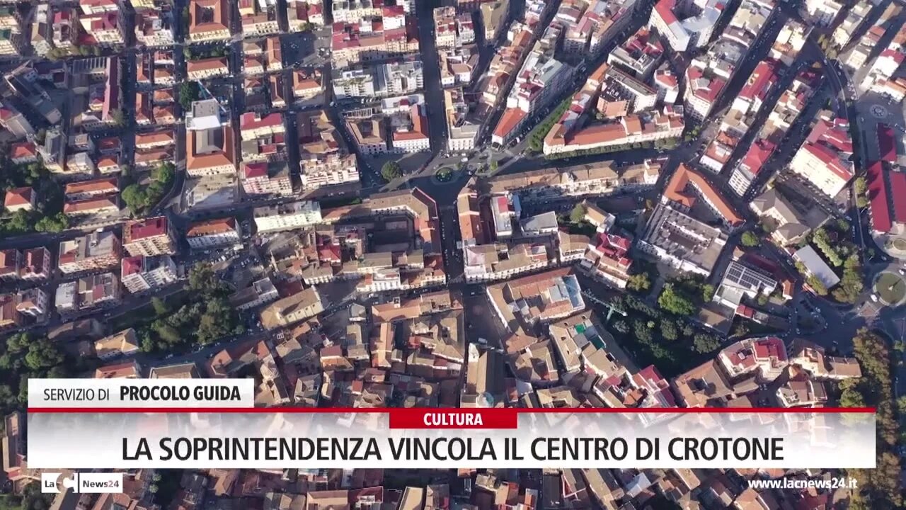 La Soprintendenza vincola il centro di Crotone