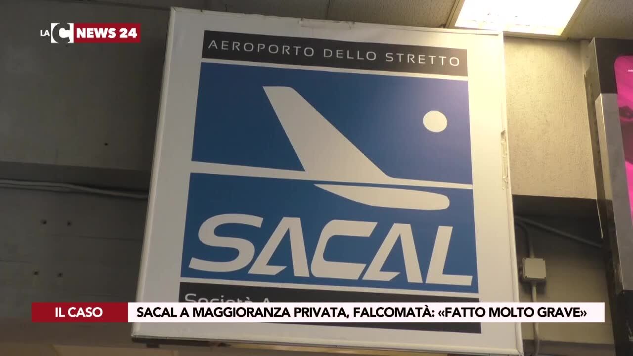 Sacal a maggioranza privata, Falcomatà: «Fatto molto grave»