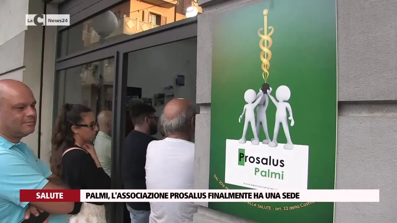 Palmi, l'associazione Prosalus finalmente ha una sede