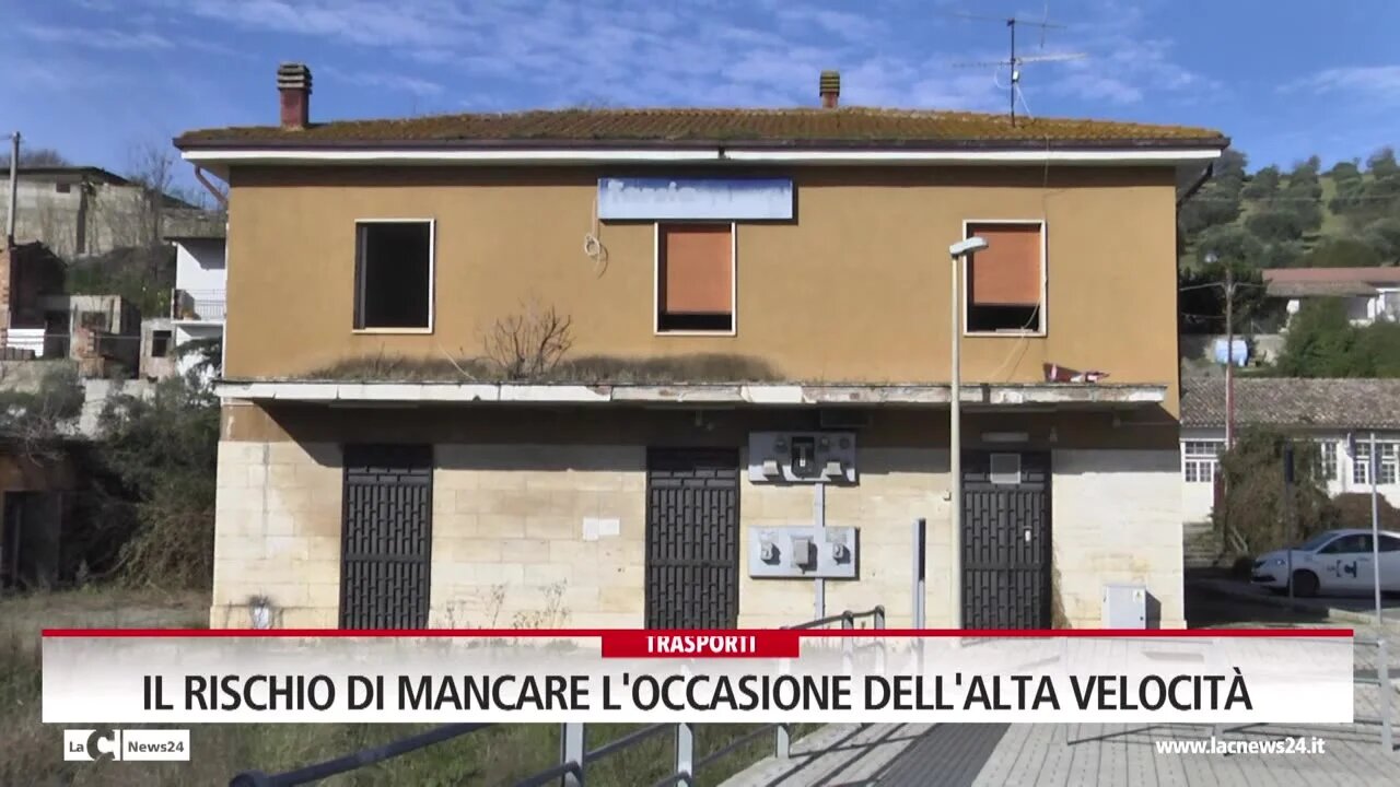 Il rischio di mancare l'occasione dell'alta velocità