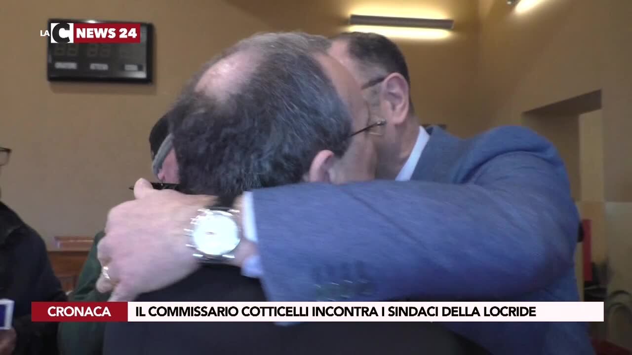 Il commissario Cotticelli incontra i sindaci della locride