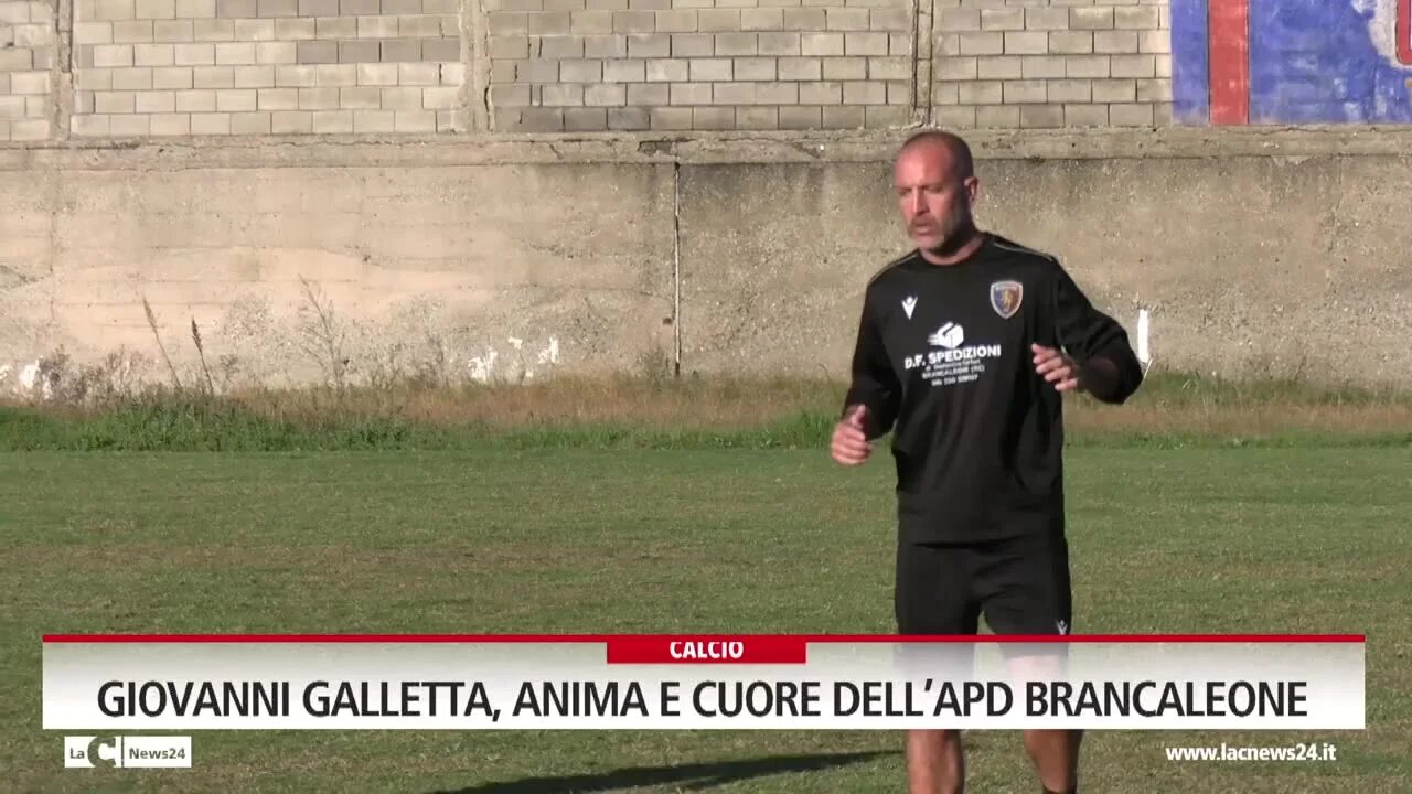 Giovanni Galletta, anima e cuore dell’Apd Brancaleone