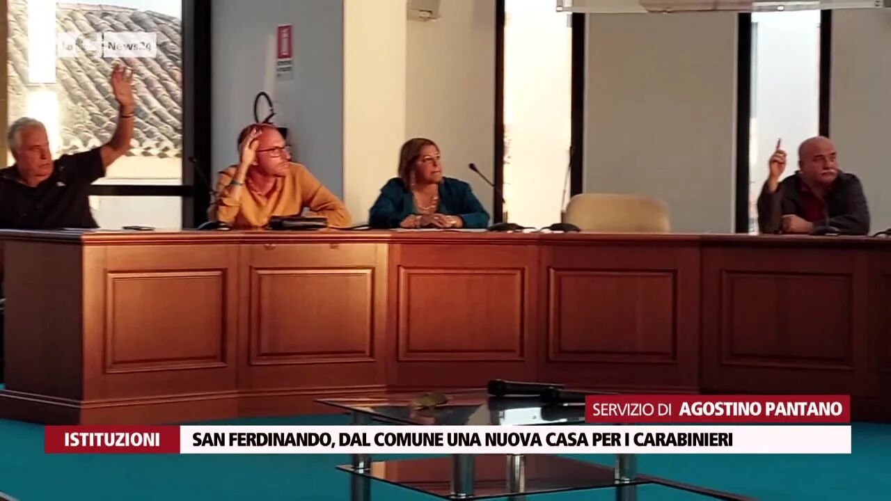 San Ferdinando, dal comune l’edificio per la nuova caserma dei carabinieri
