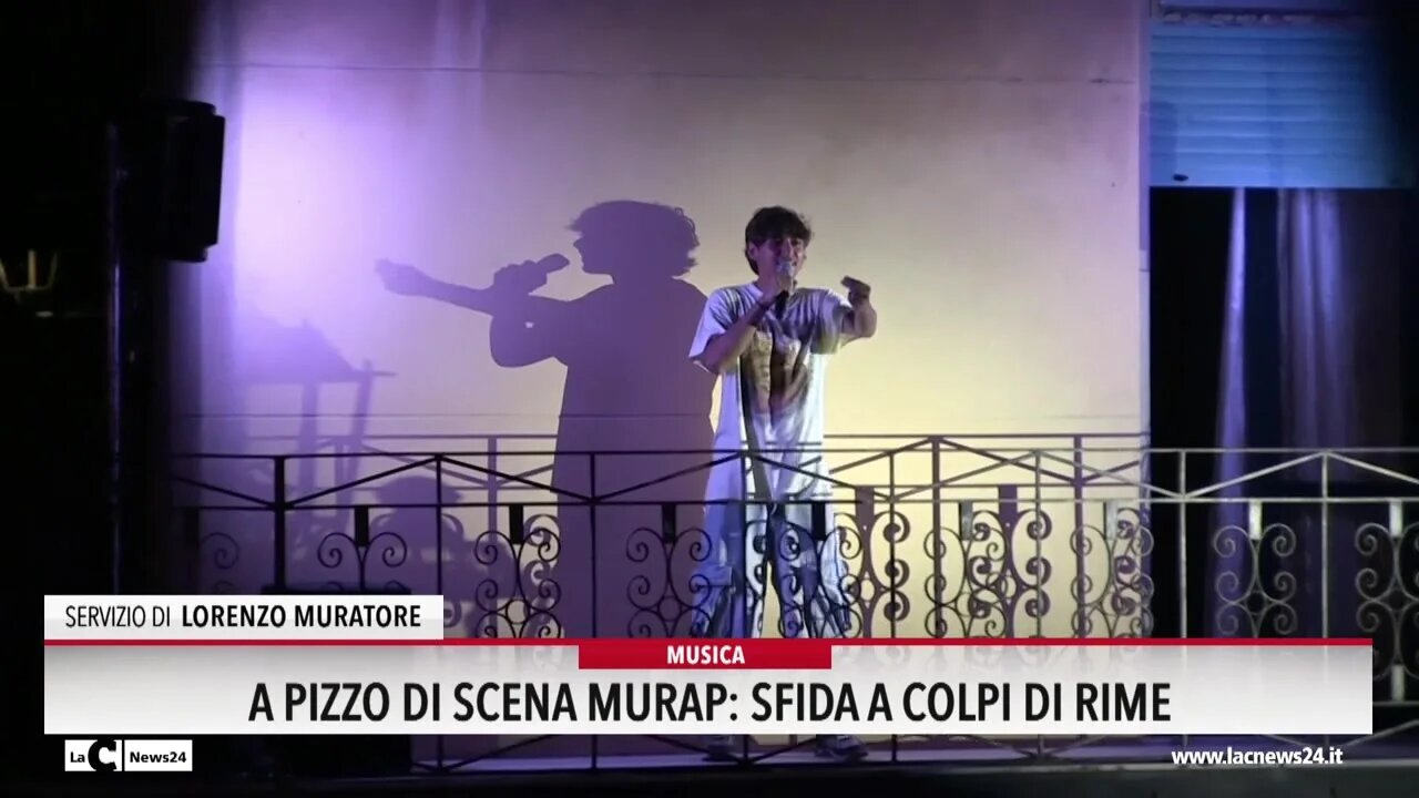 La sfida freestyle dai balconi e Frankie hi-nrg in concerto: successo a Pizzo per la prima edizione di Murap - VIDEO
