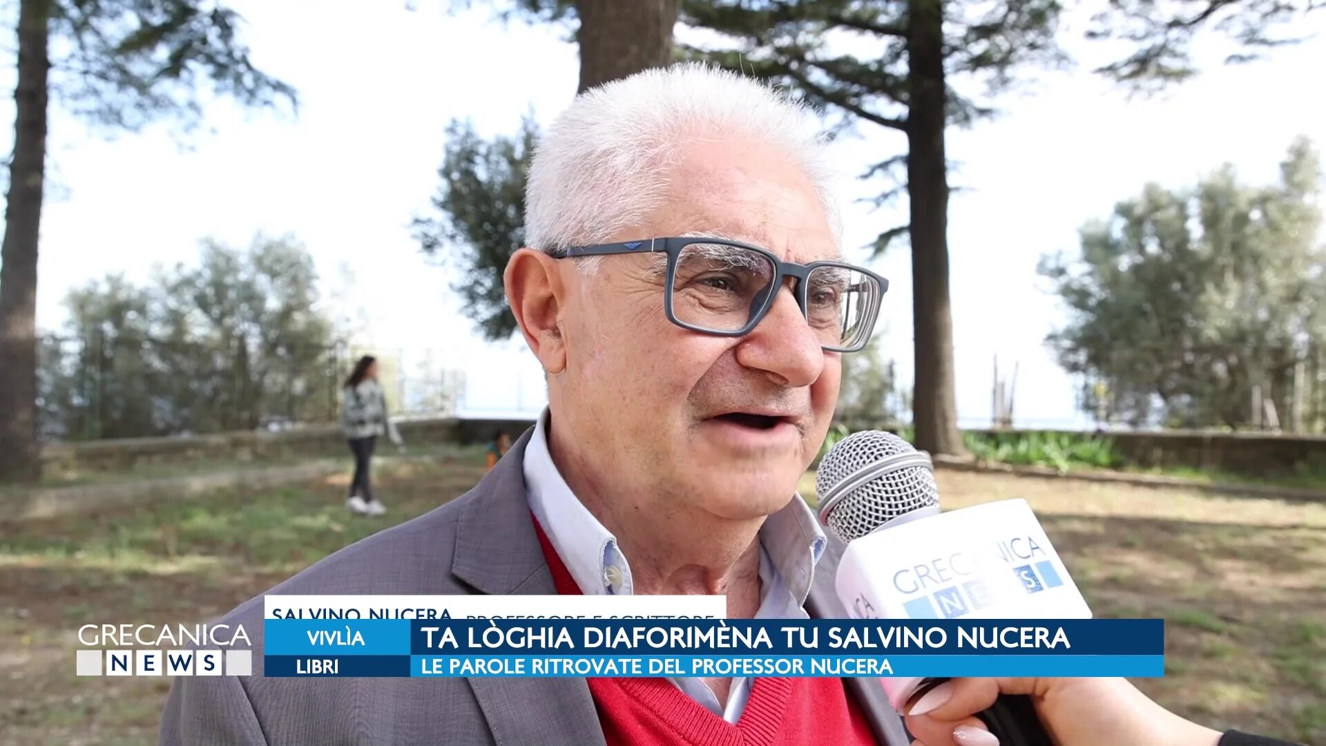 Il professor Nucera custode della lingua grecanica, un patrimonio che rischia di scomparire