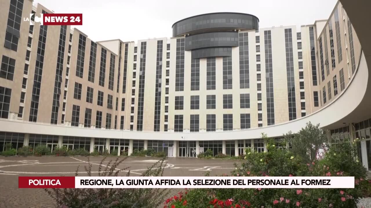 Regione, la giunta affida la selezione del personale al Formez