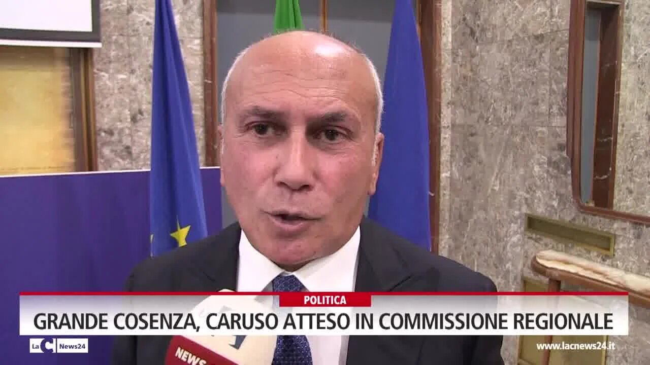 Grande Cosenza, Caruso atteso in commissione regionale