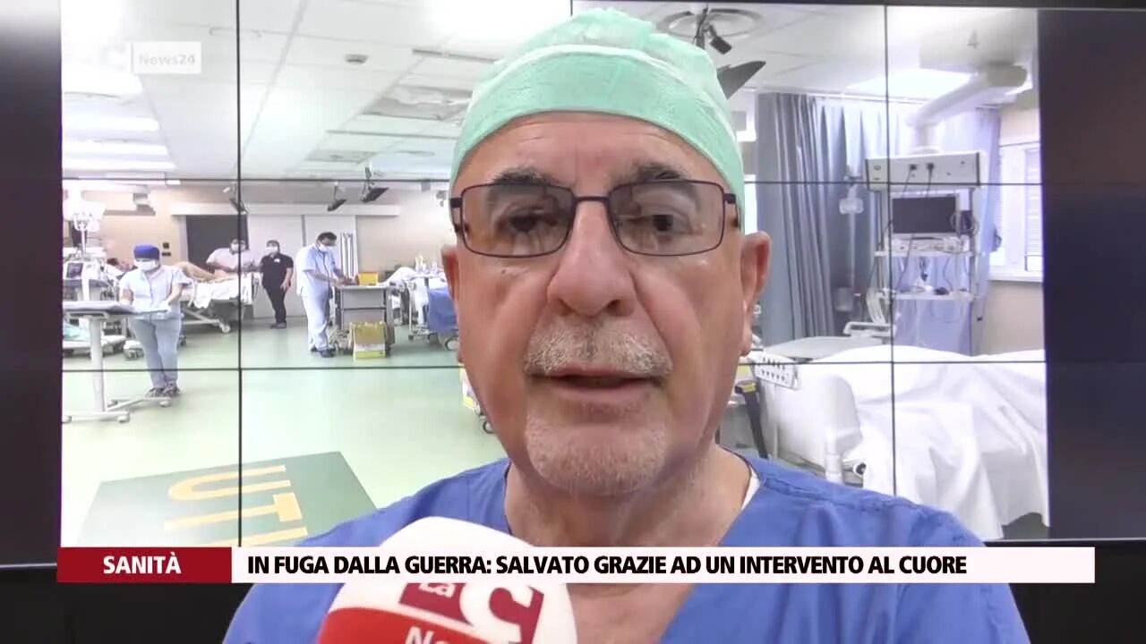 In fuga dalla guerra: salvato grazie ad un intervento al cuore
