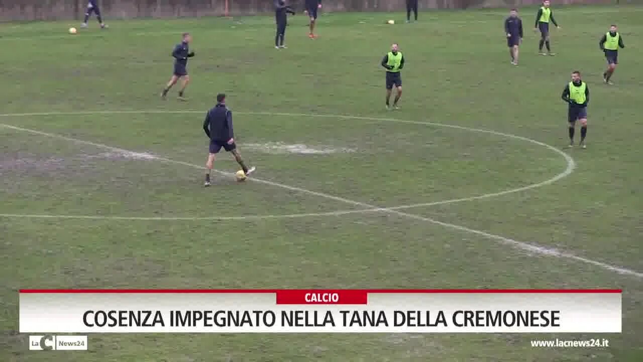 Cosenza impegnato nella tana della Cremonese