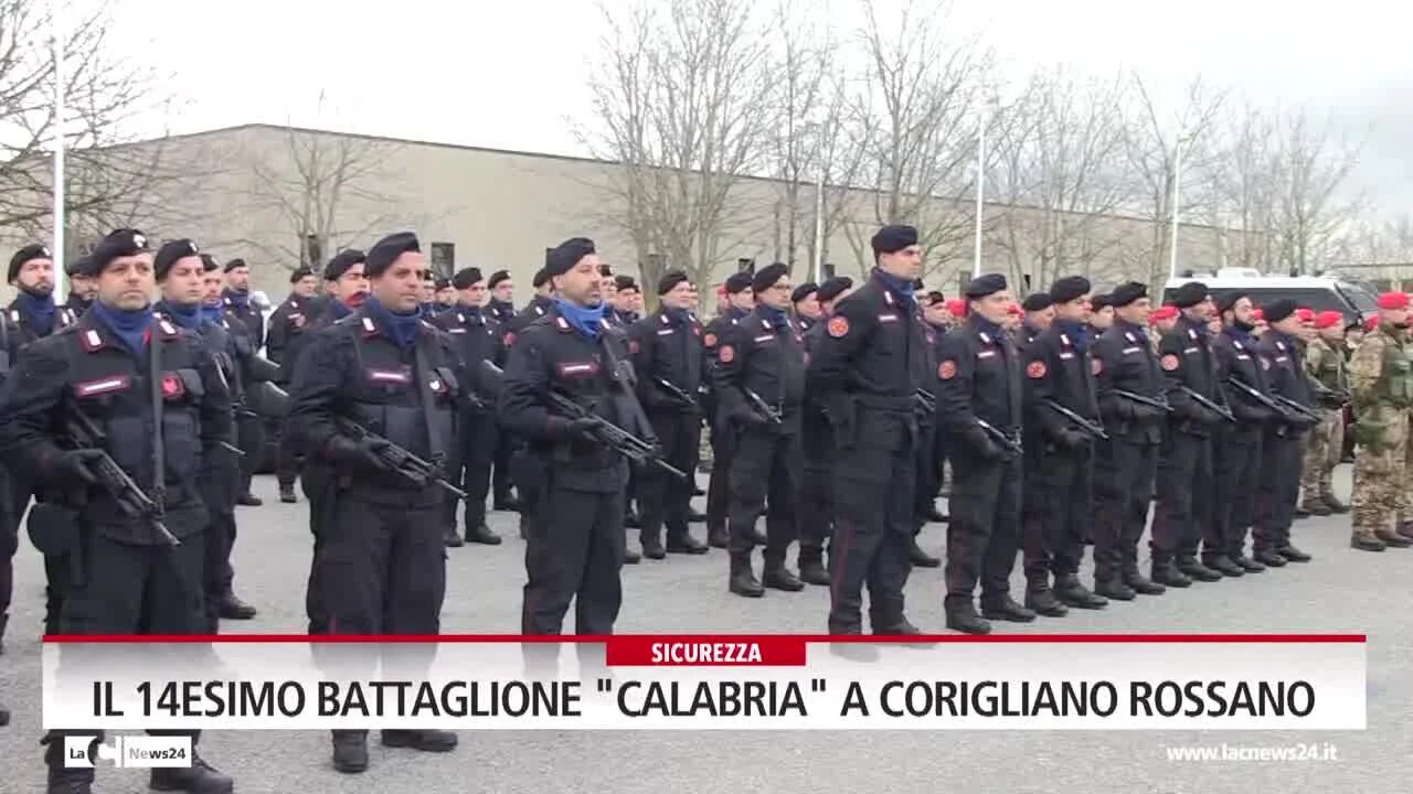 Il 14esimo battaglione "Calabria" a Corigliano Rossano
