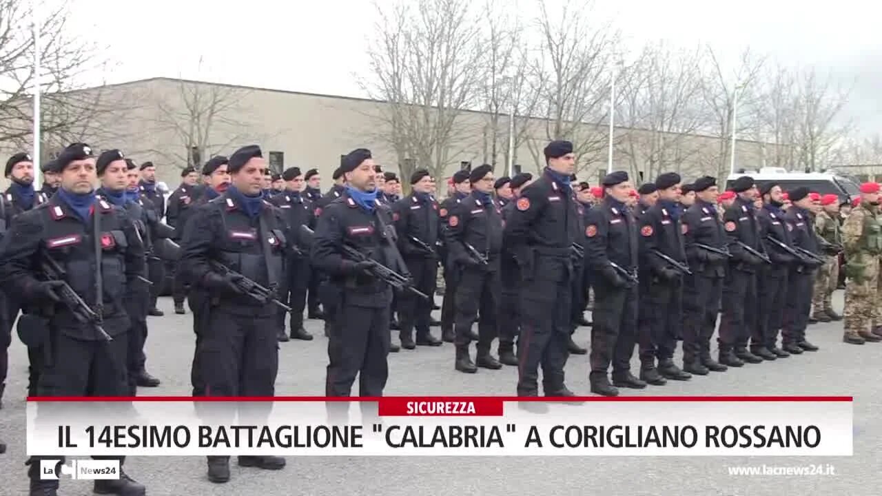 Il 14esimo battaglione \"Calabria\" a Corigliano Rossano