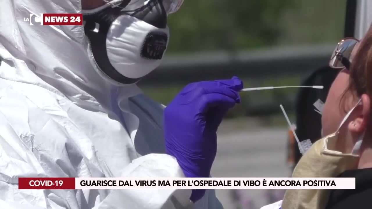 Guarisce dal virus ma per l'ospedale di Vibo è ancora positiva