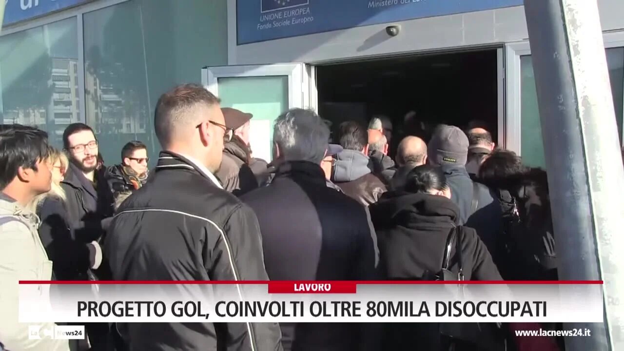 Progetto GOL, coinvolti oltre 80mila disoccupati