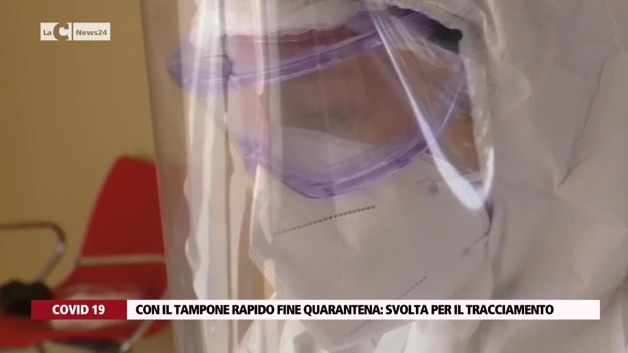 Con il tampone rapido fine quarantena: svolta per il tracciamento