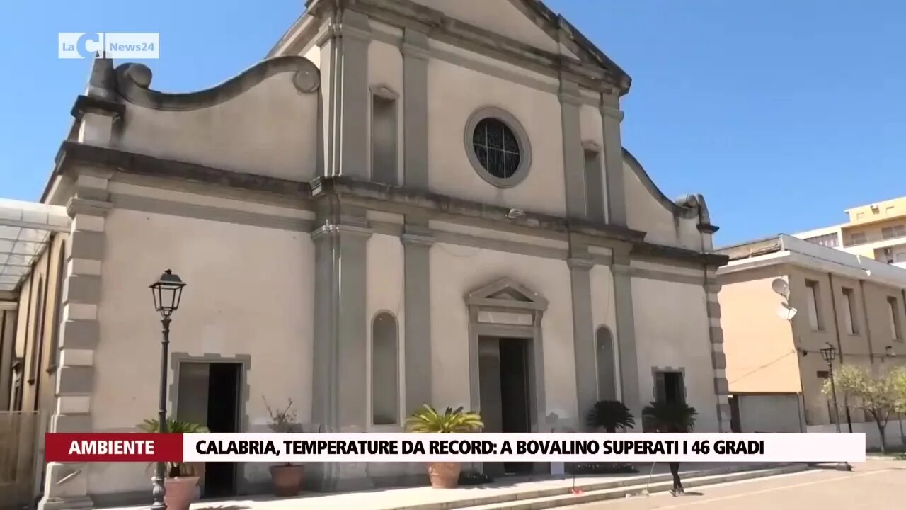 Calabria, temperature da record: a Bovalino superati i 46 gradi