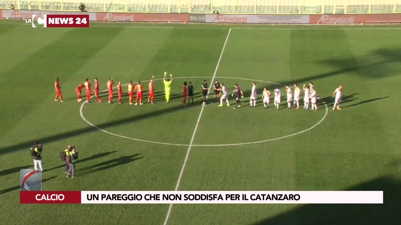 Un pareggio che non soddisfa per il Catanzaro