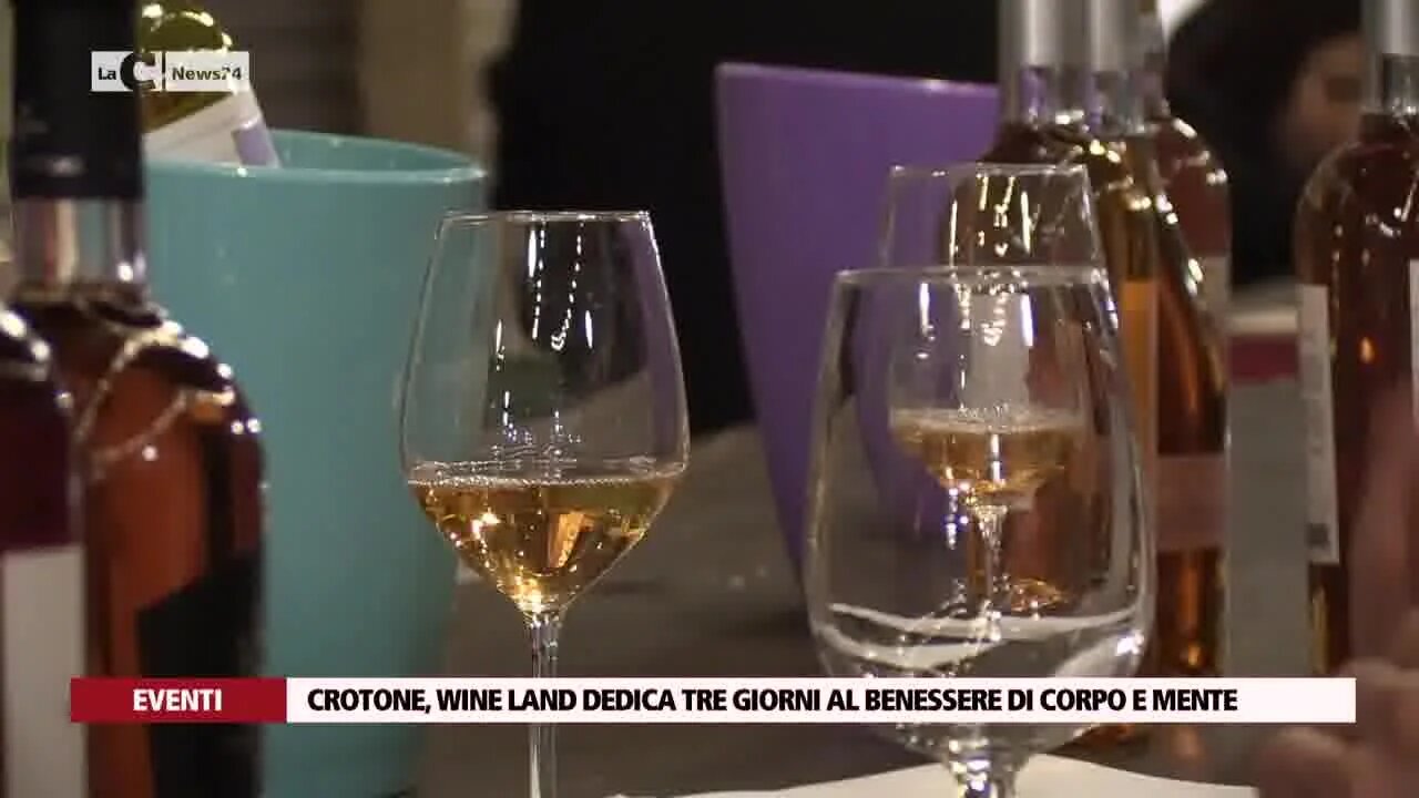 Crotone, Wine Land dedica tre giorni al benessere di corpo e mente