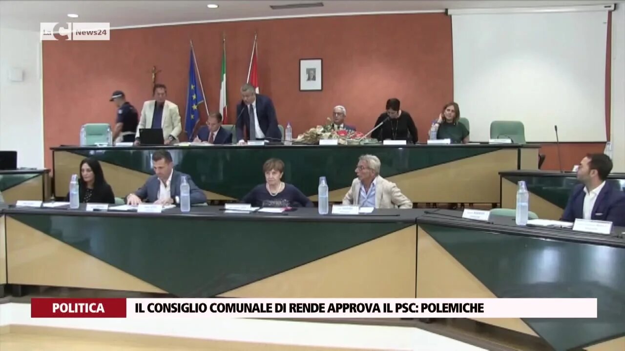 Il Consiglio comunale di Rende approva il Psc: polemiche