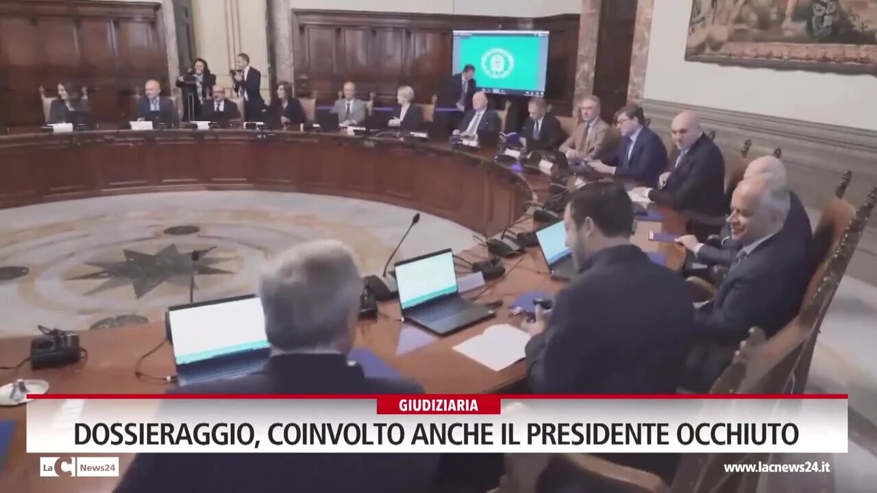 Dossieraggio, coinvolto anche il presidente Occhiuto