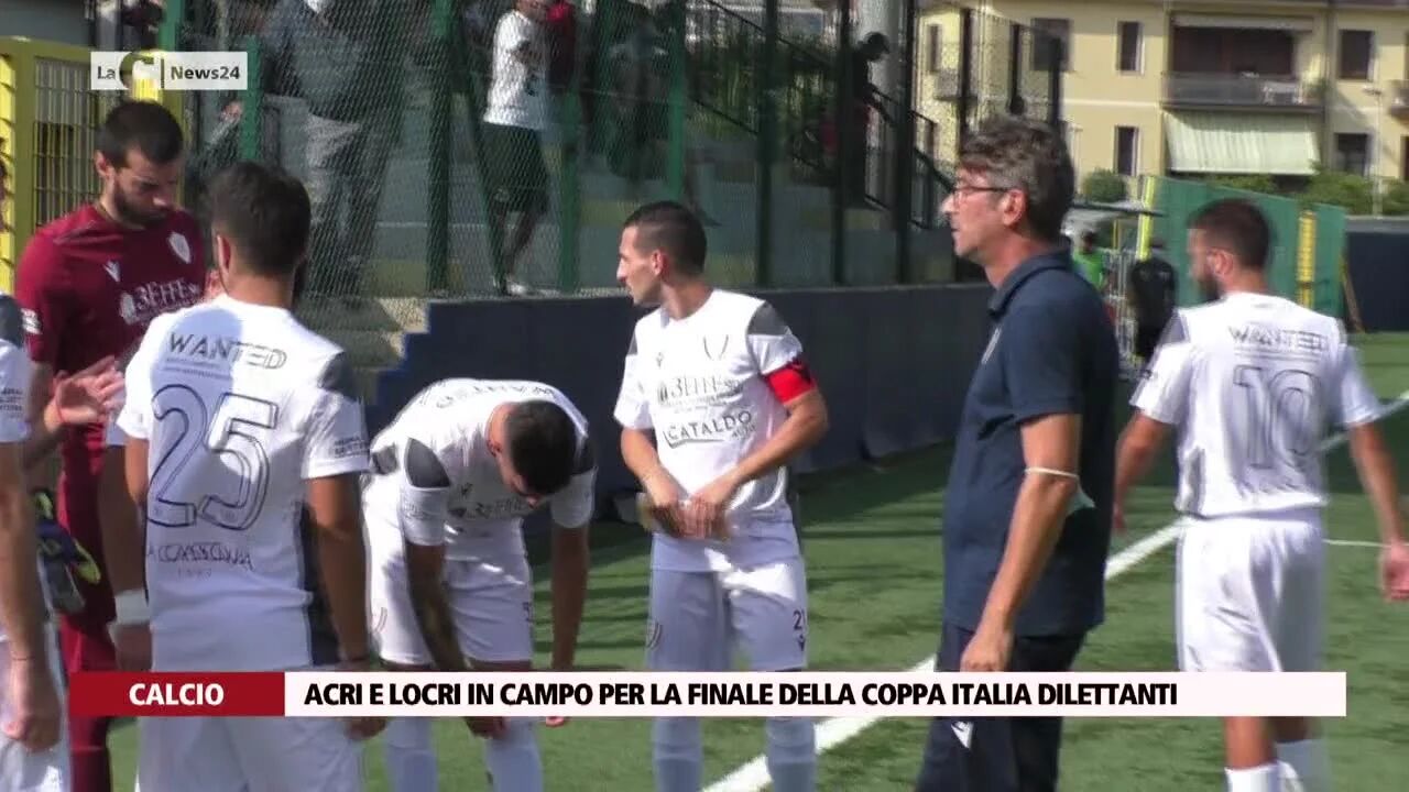 Acri e Locri in campo per la finale della Coppa Italia Dilettanti