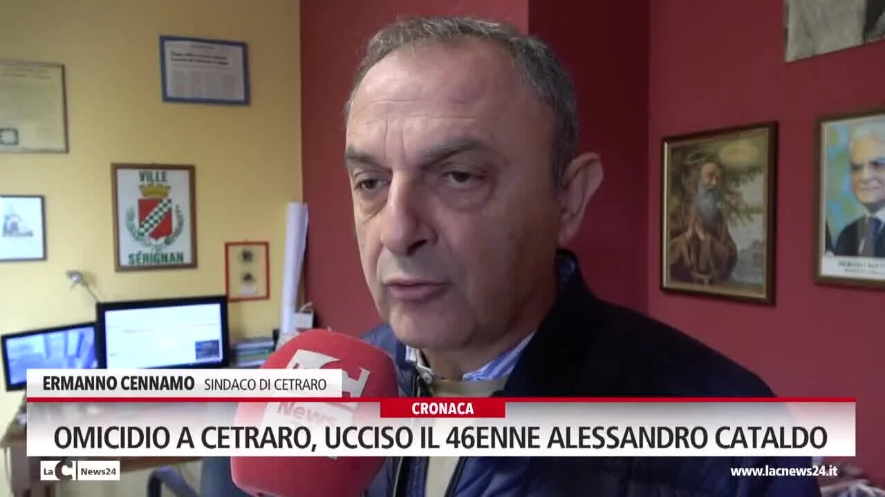 Omicidio a Cetraro, ucciso il 46enne Alessandro Cataldo