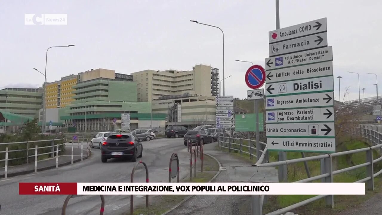 Medicina e integrazione, vox populi al Policlinico