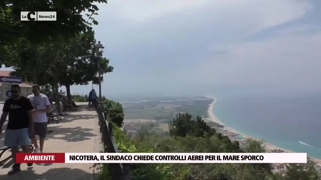 Mare sporco, il sindaco di Nicotera Giuseppe Marasco chiede il controllo con i droni