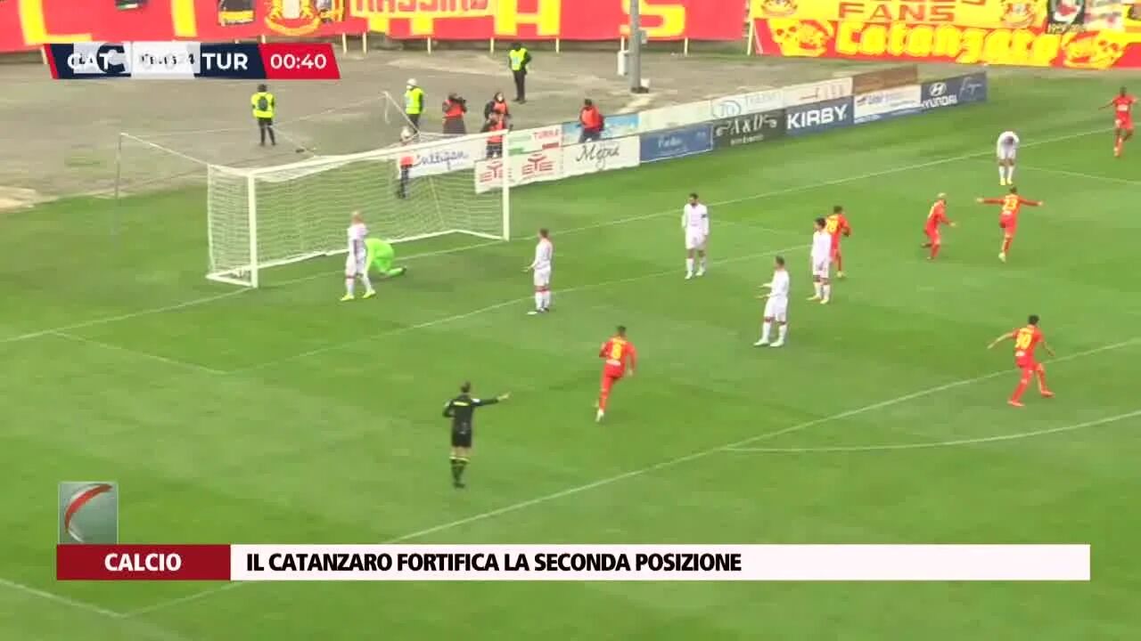 Il Catanzaro fortifica la seconda posizione