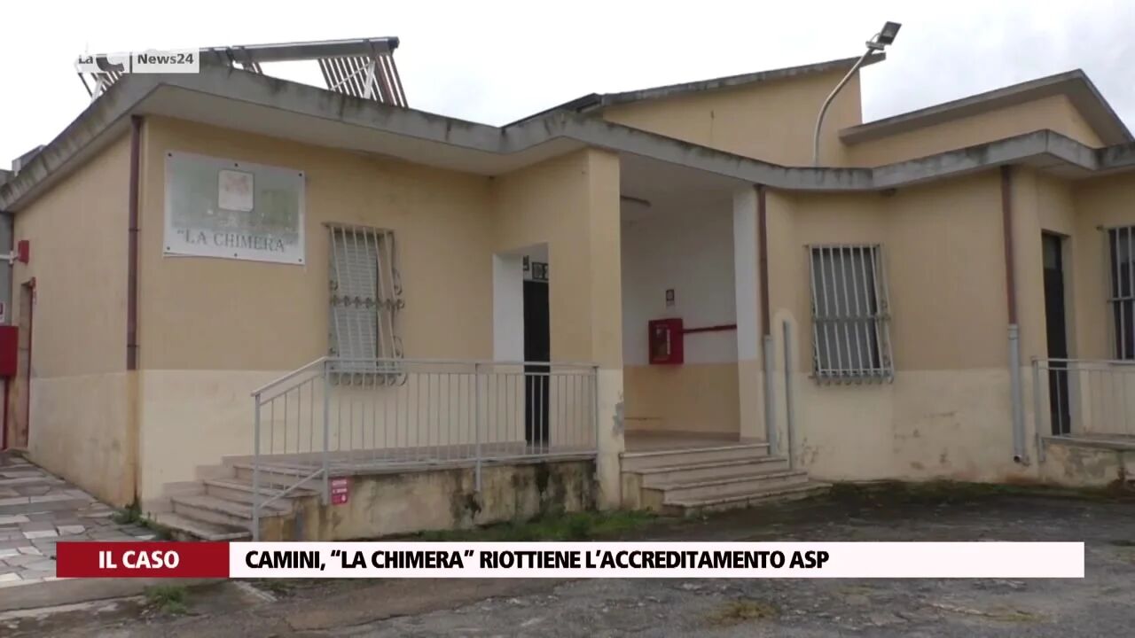 Camini, “La Chimera” riottiene l’accreditamento Asp