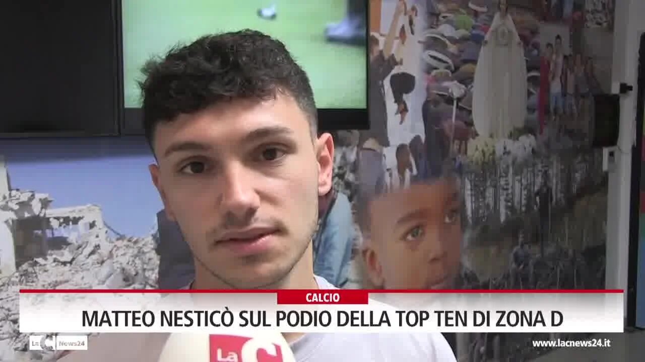 Matteo Nesticò sul podio della top ten di Zona D