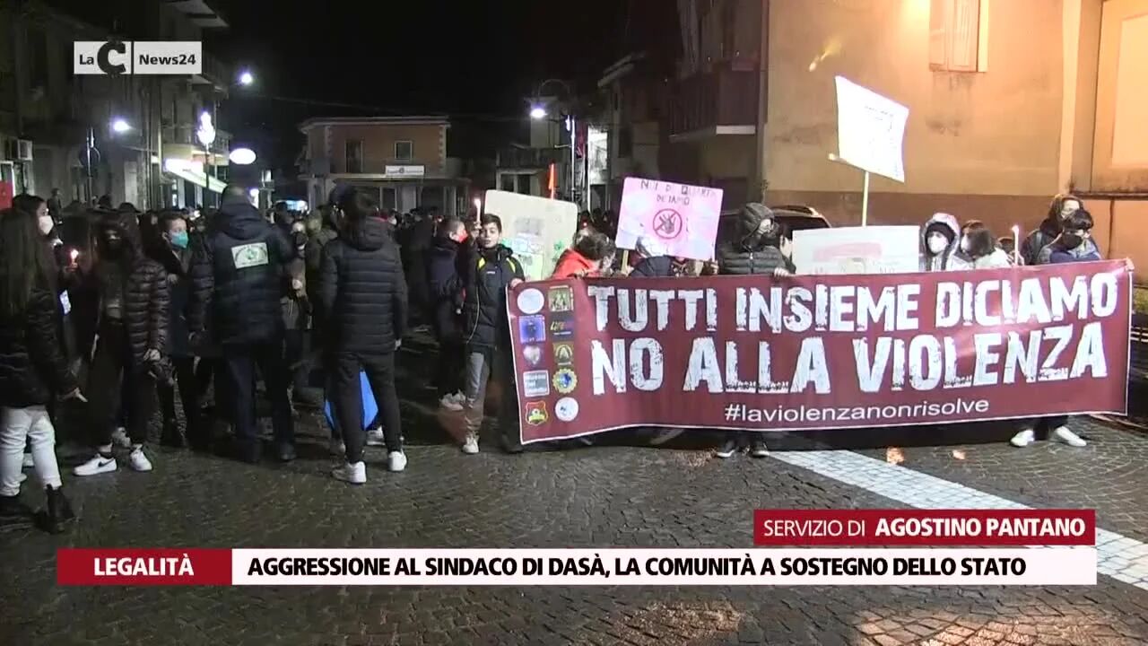 Aggressione al sindaco di Dasà, la comunità a sostegno dello Stato