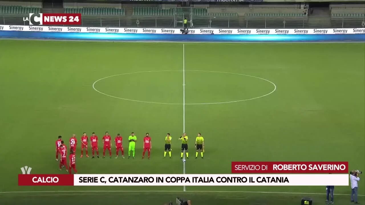 Serie C, Catanzaro in Coppa Italia contro il Catania