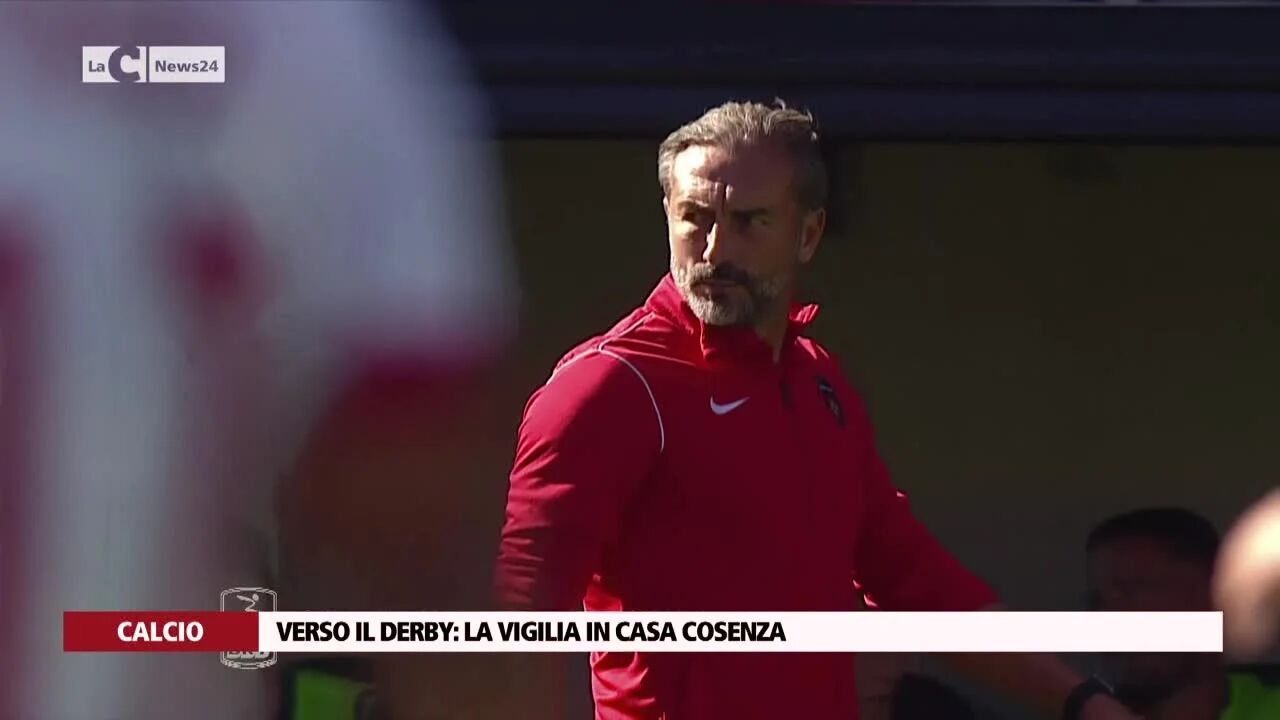 Verso il derby: la vigilia in casa Cosenza