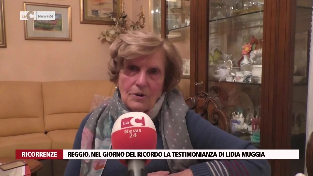 Reggio, nel giorno del ricordo la testimonianza di Lidia Muggia