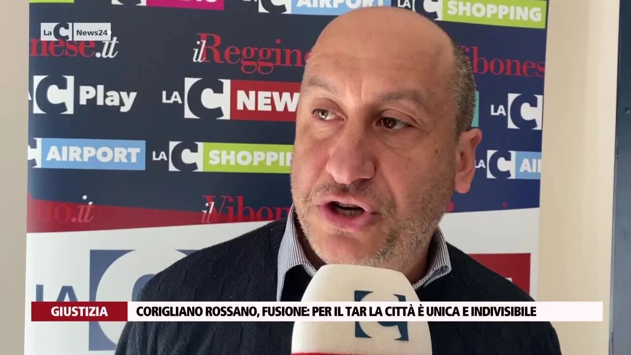 Corigliano Rossano, fusione: per il Tar la città è unica e indivisibile