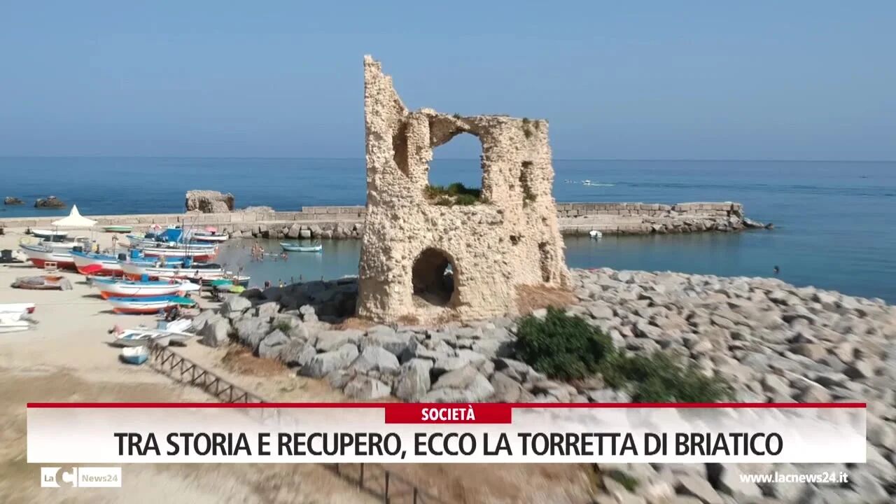 Tra storia e recupero, ecco la torretta di Briatico