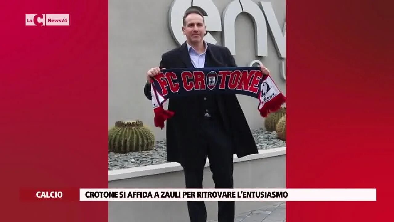 Crotone si affida a Zauli per ritrovare l’entusiasmo
