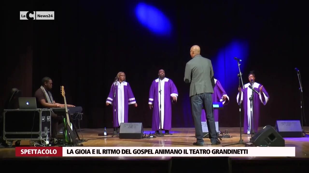La gioia e il ritmo del Gospel animano il Teatro Grandinetti